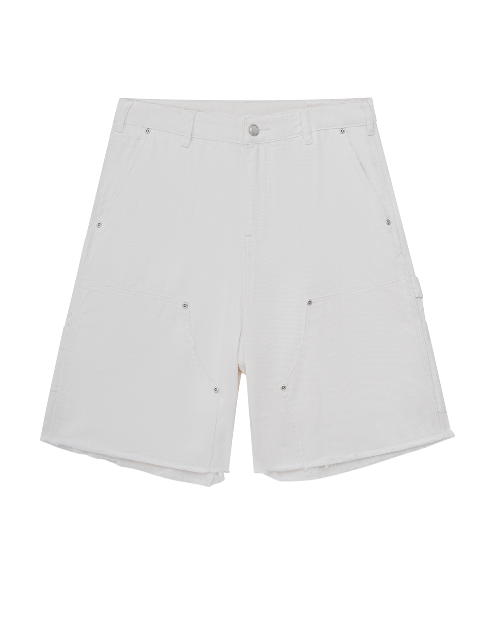 Cotton Denim Shorts