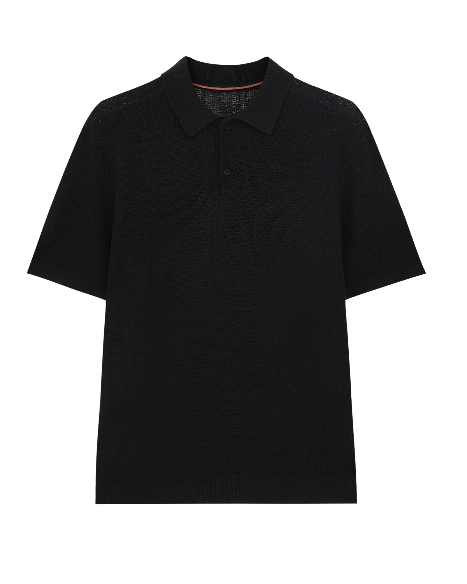 Linen Blend Polo Shirt