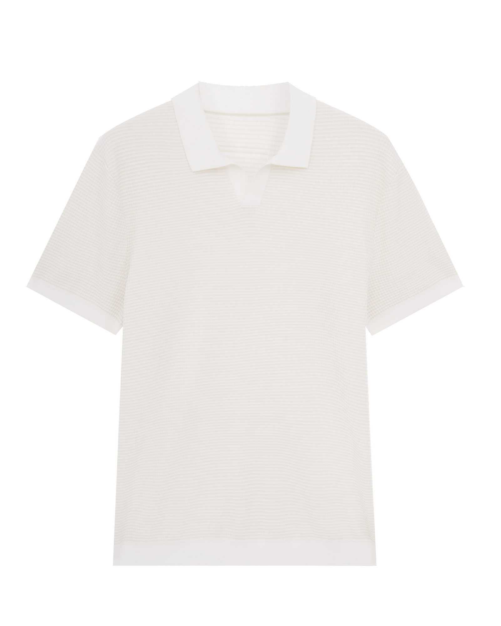 Jacquard Cotton Polo
