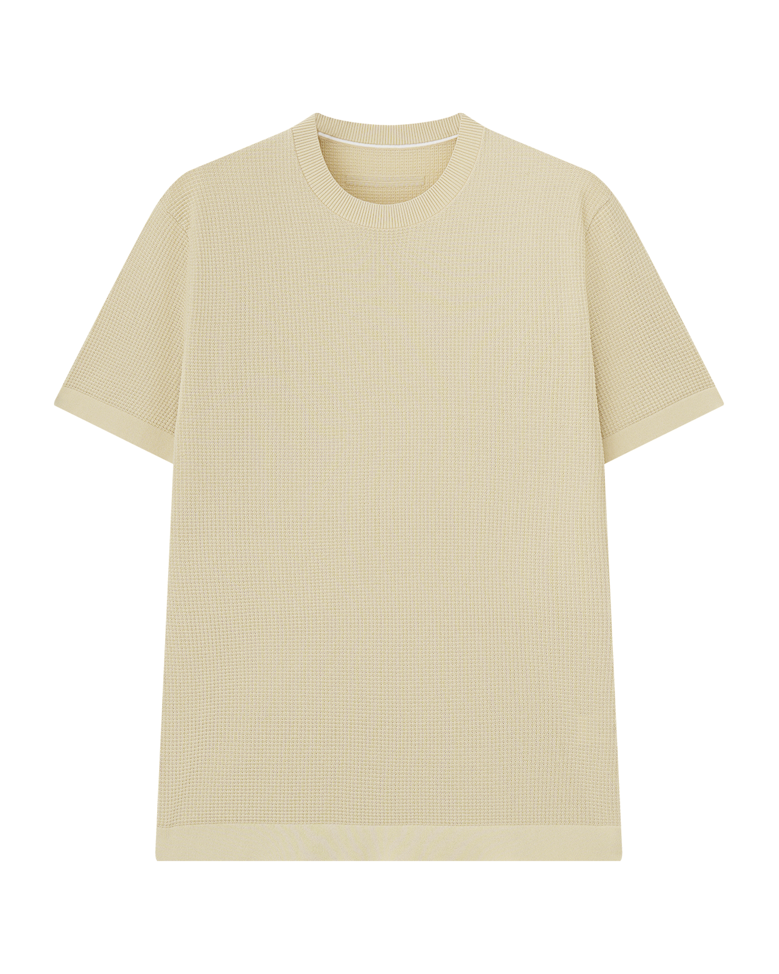 Textured Cotton T-Shirt