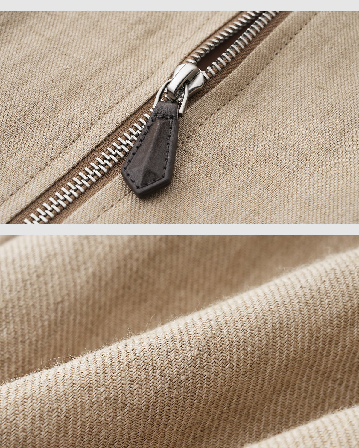 100% Linen Jacket – Naturally Textured, Breathable Design