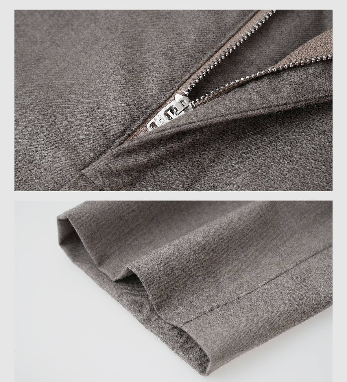 100% Wool Casual Trousers