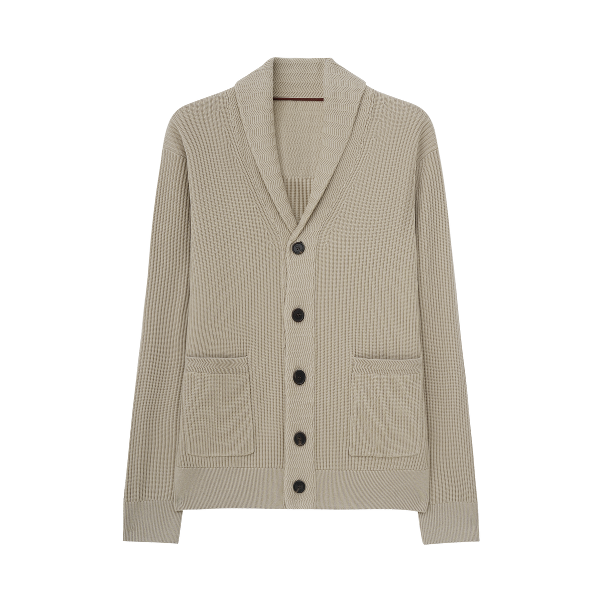 Sheep's Wool 12-Gauge Knit Cardigan