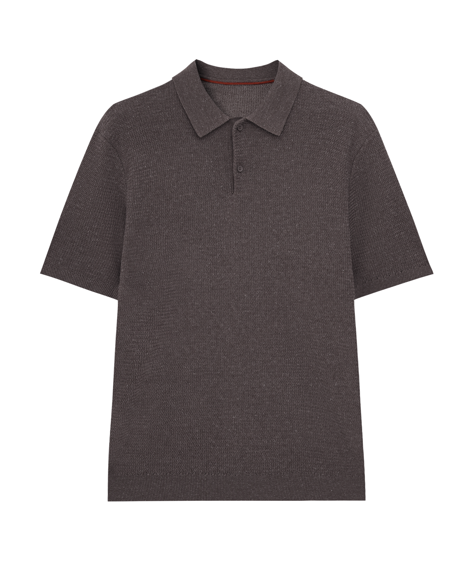 Linen Blend Polo Shirt