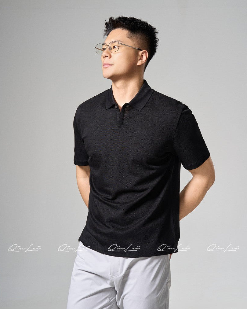 Minimal Cotton Polo