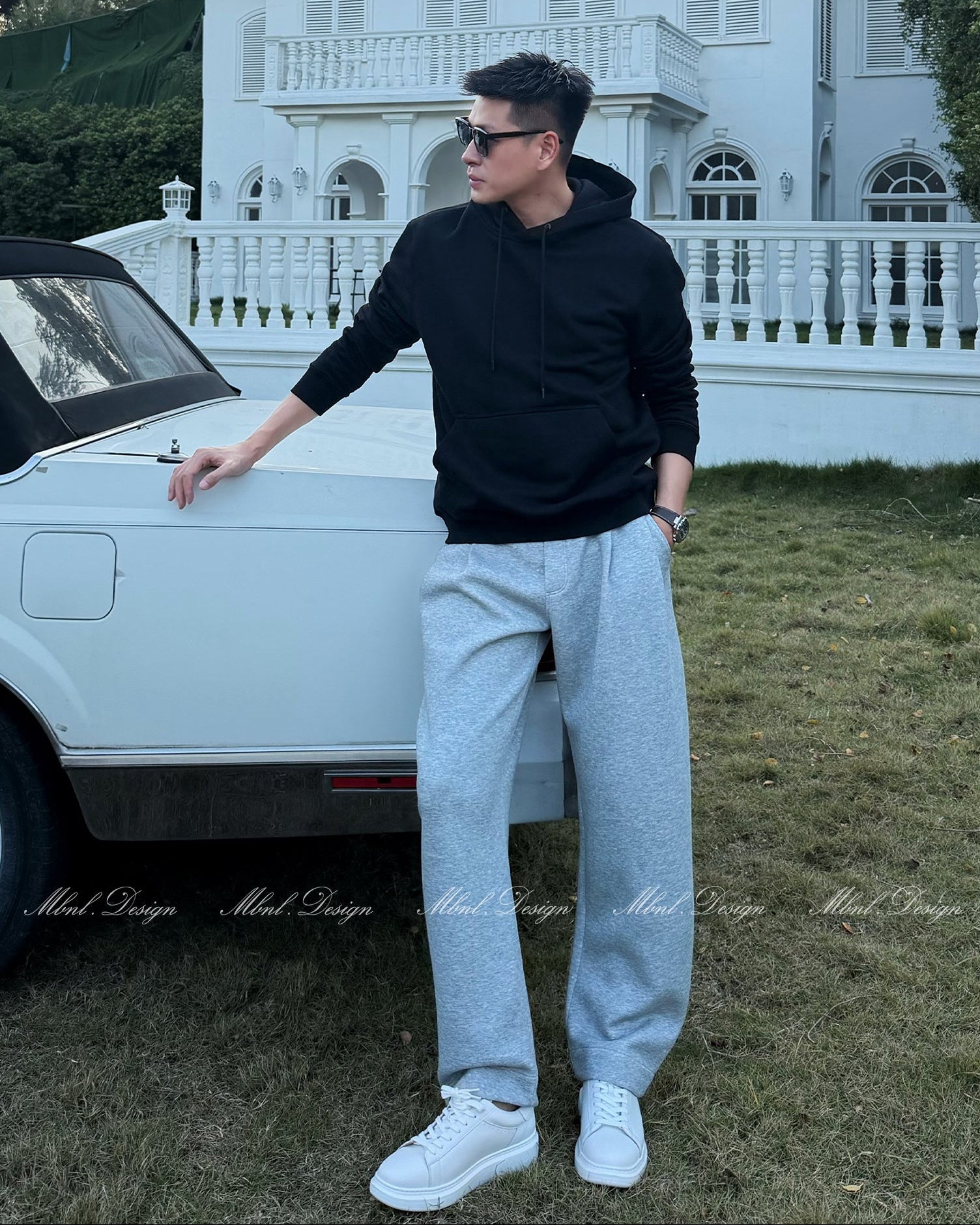 Cotton Blended Sweatshirt