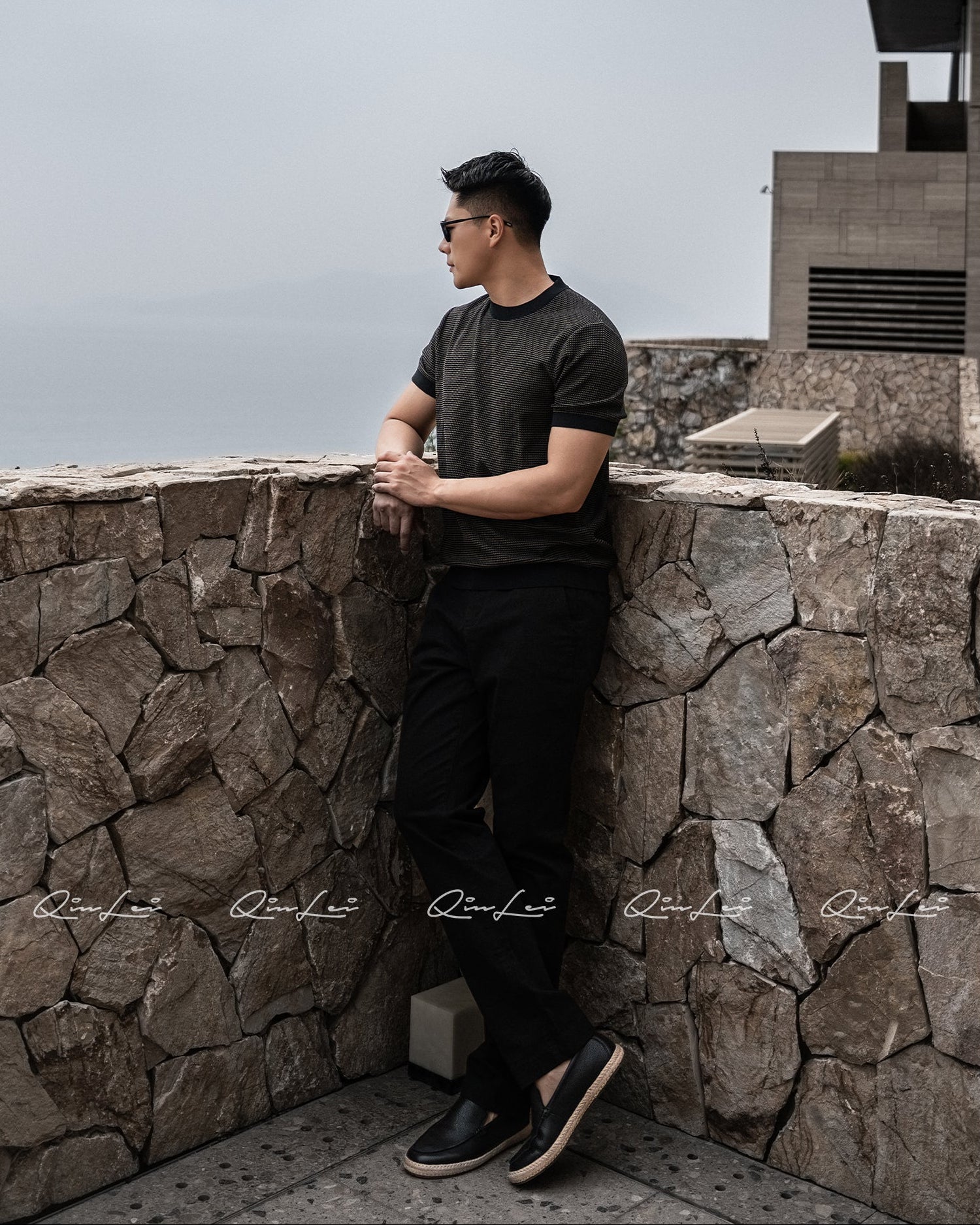 Double Layer Cotton T-Shirt