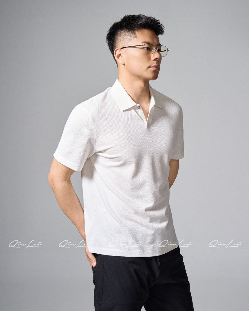 Minimal Cotton Polo