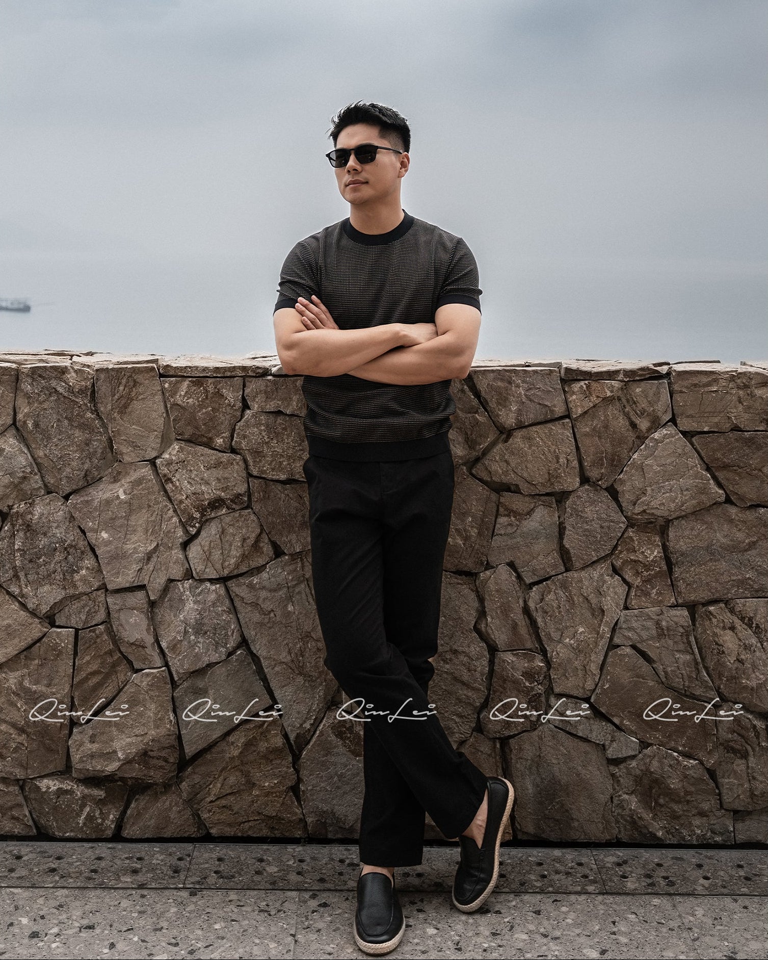 Double Layer Cotton T-Shirt