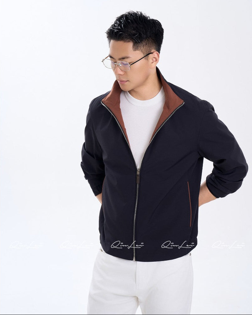 Reversible Colorblock Jacket