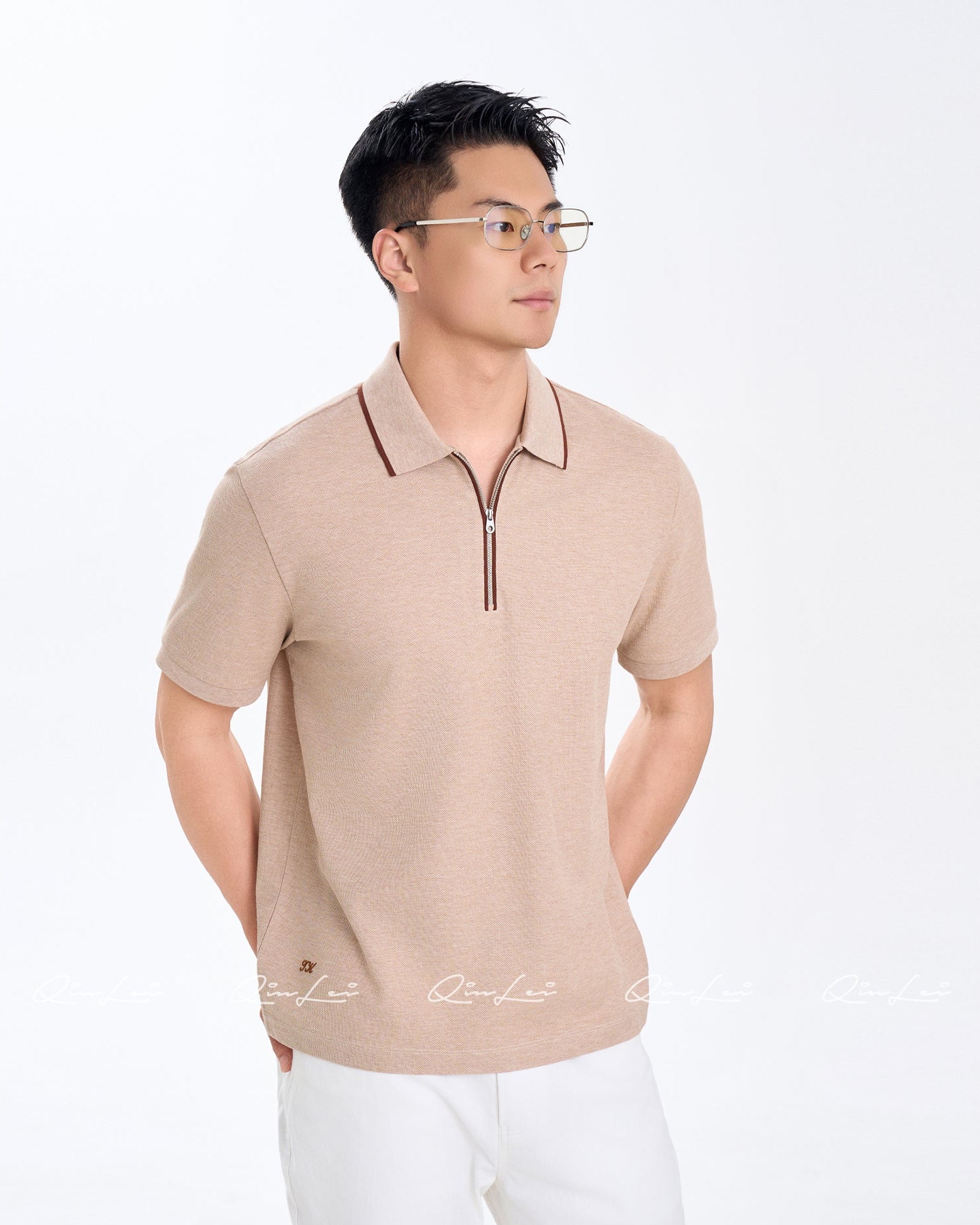 Soft Wool Cotton Polo