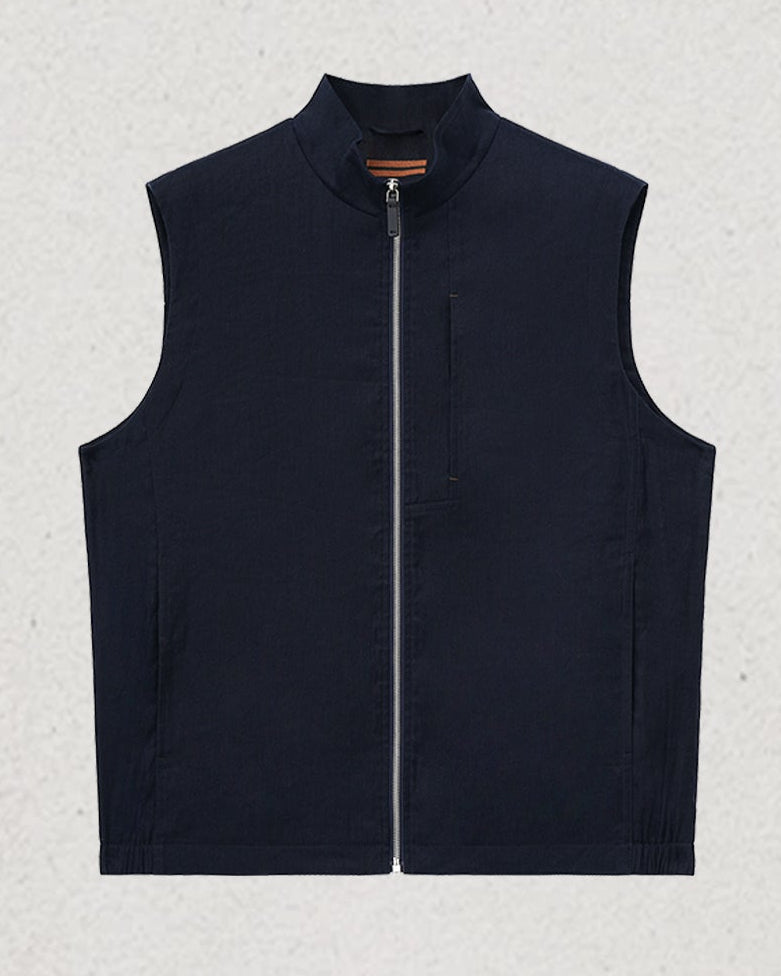 Classic Linen Vest