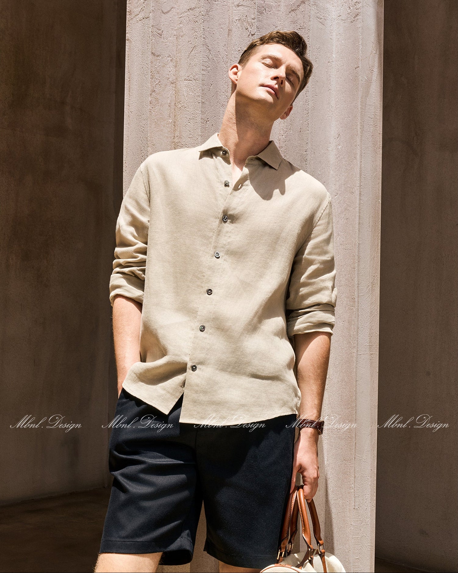 Linen Shell Button Shirt