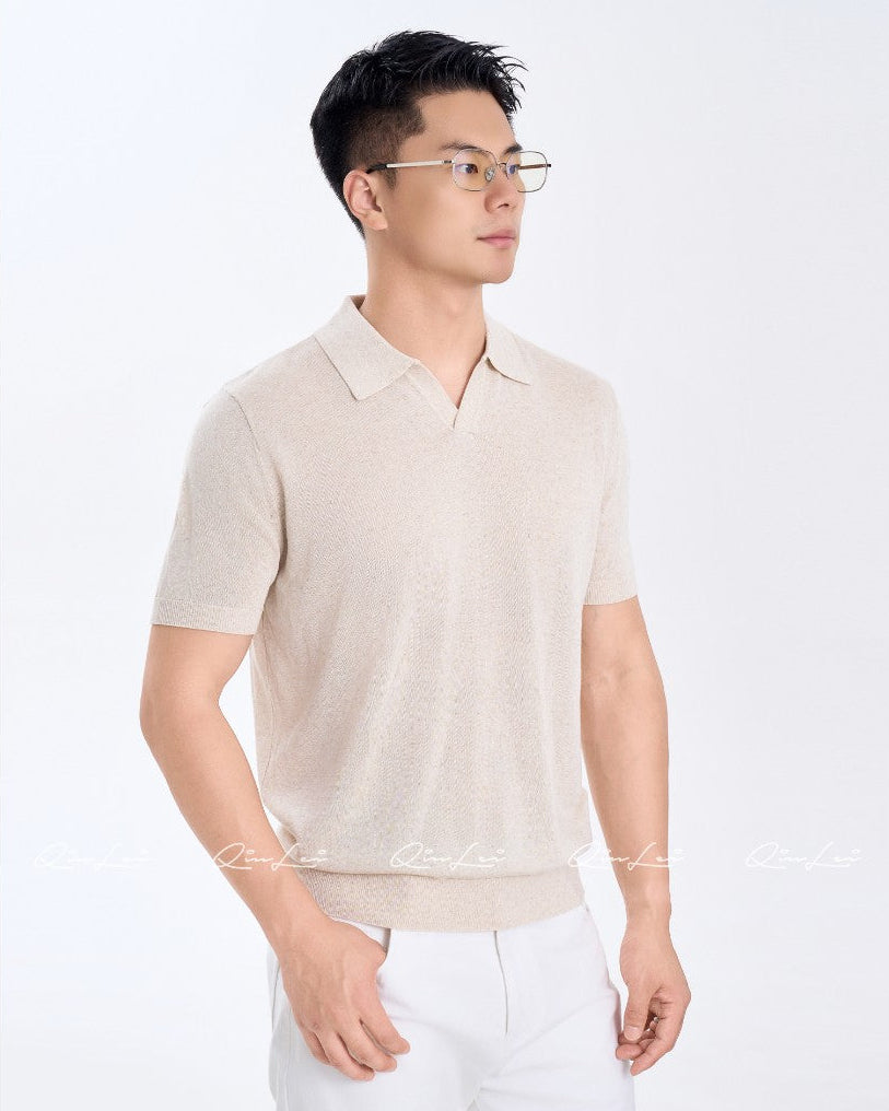 Relaxed Linen Polo