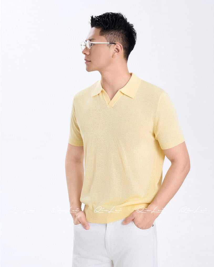Relaxed Linen Polo