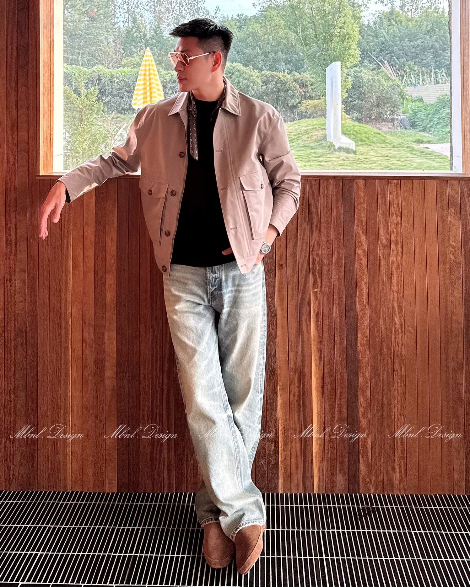 Cotton Blend Jacket