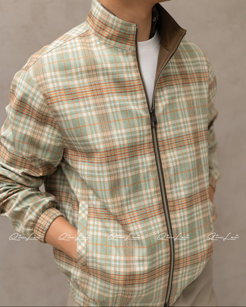 Jacquard Cotton Jacket
