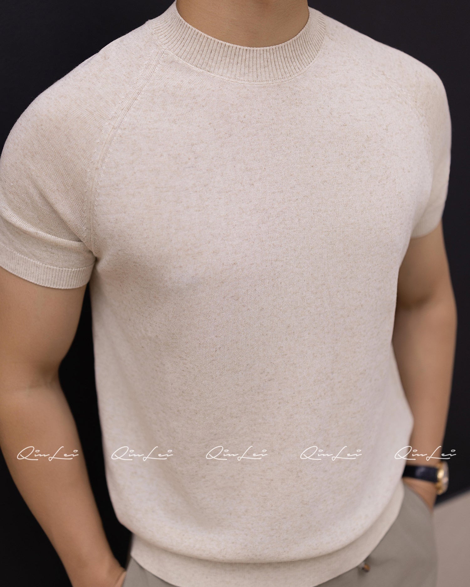 Raglan Linen T-Shirt