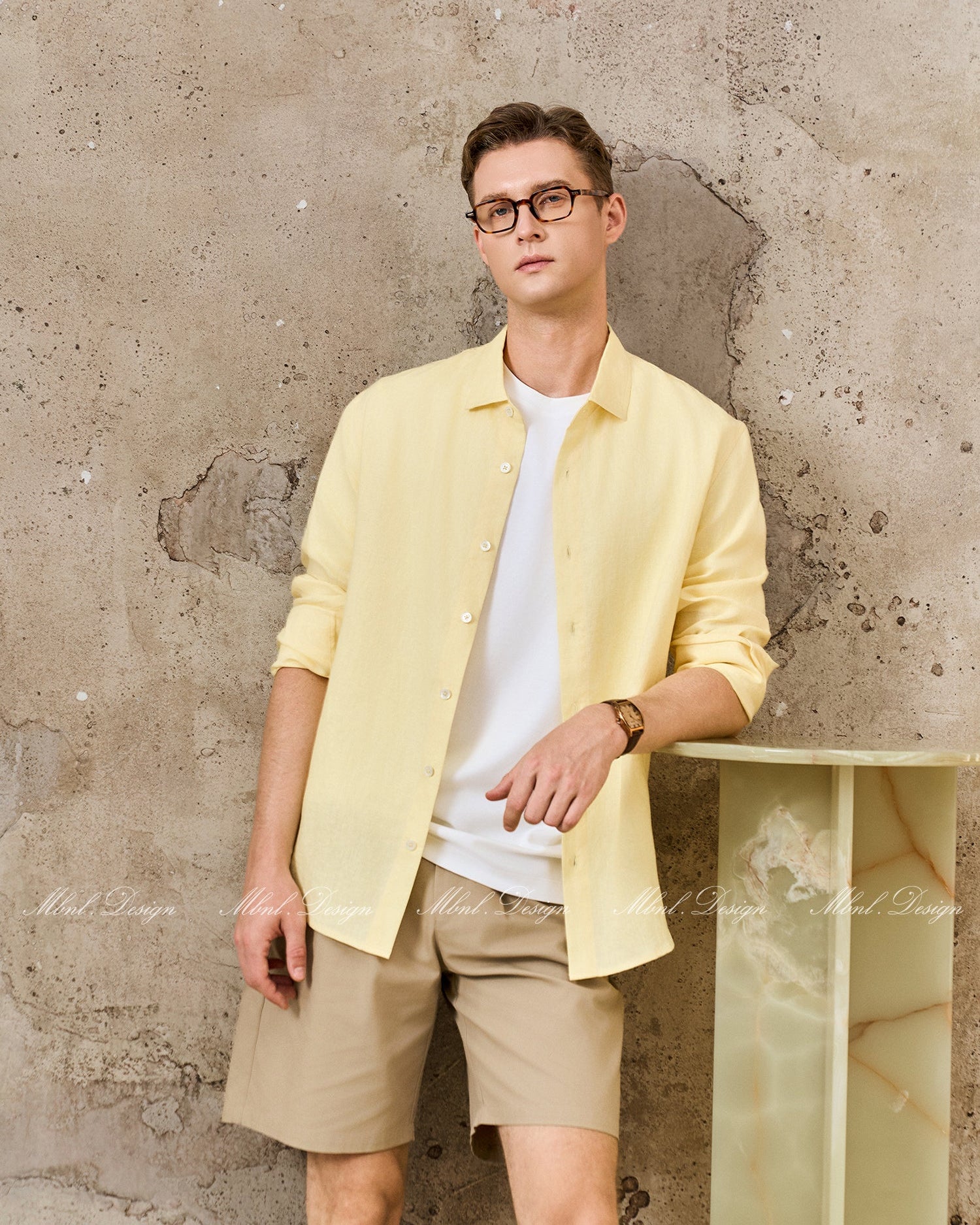 Linen Shell Button Shirt