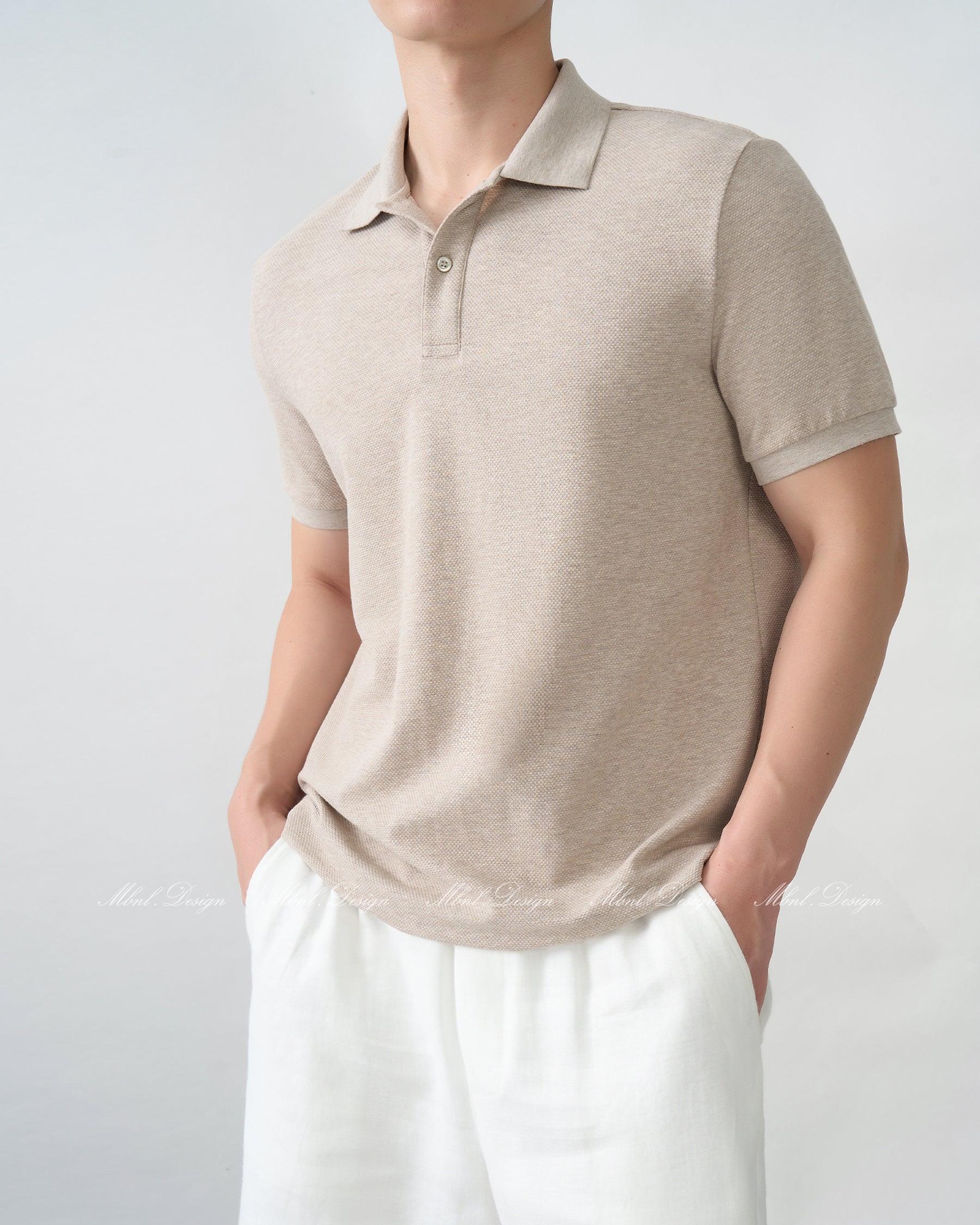 Double-Yarn Blend Polo