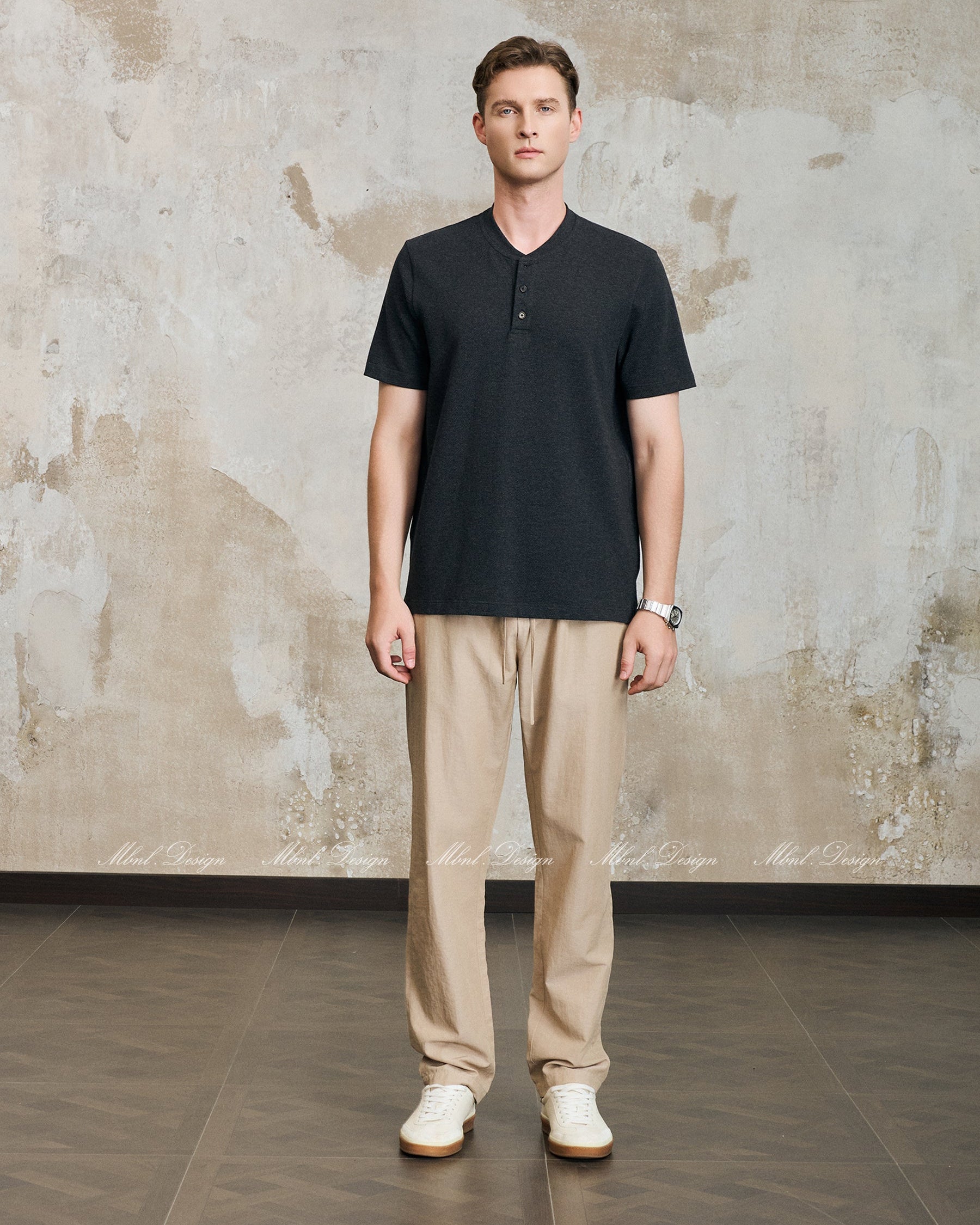 Tencel-Linen Casual Pants
