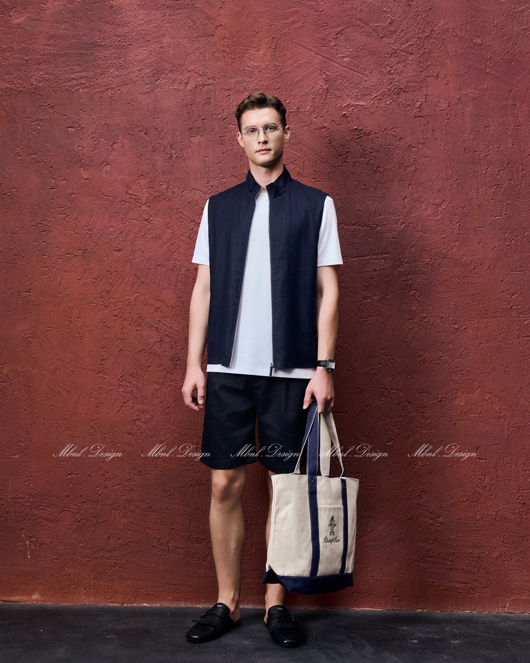 Classic Linen Vest