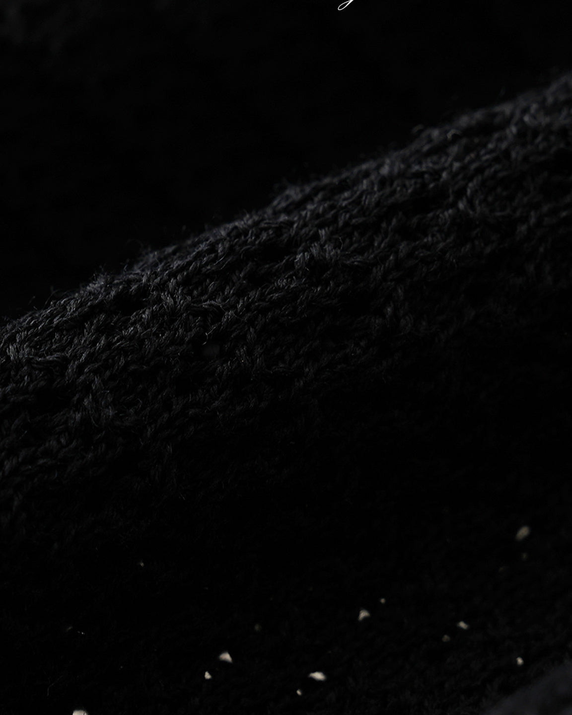Open Knit Silk Cotton Polo