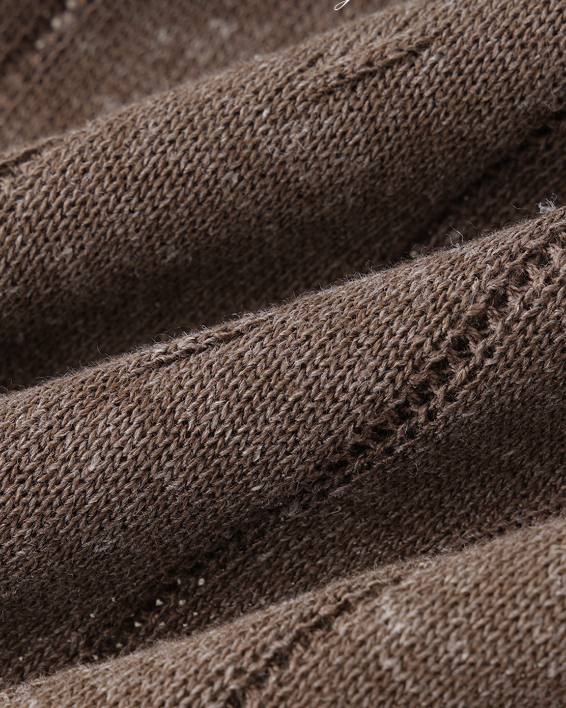 Knit Linen Lyocell Polo